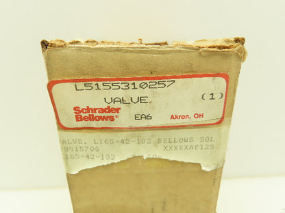 Schrader Bellows L5155310257 Pneumatic Directional Solenoid Valve 220/240V