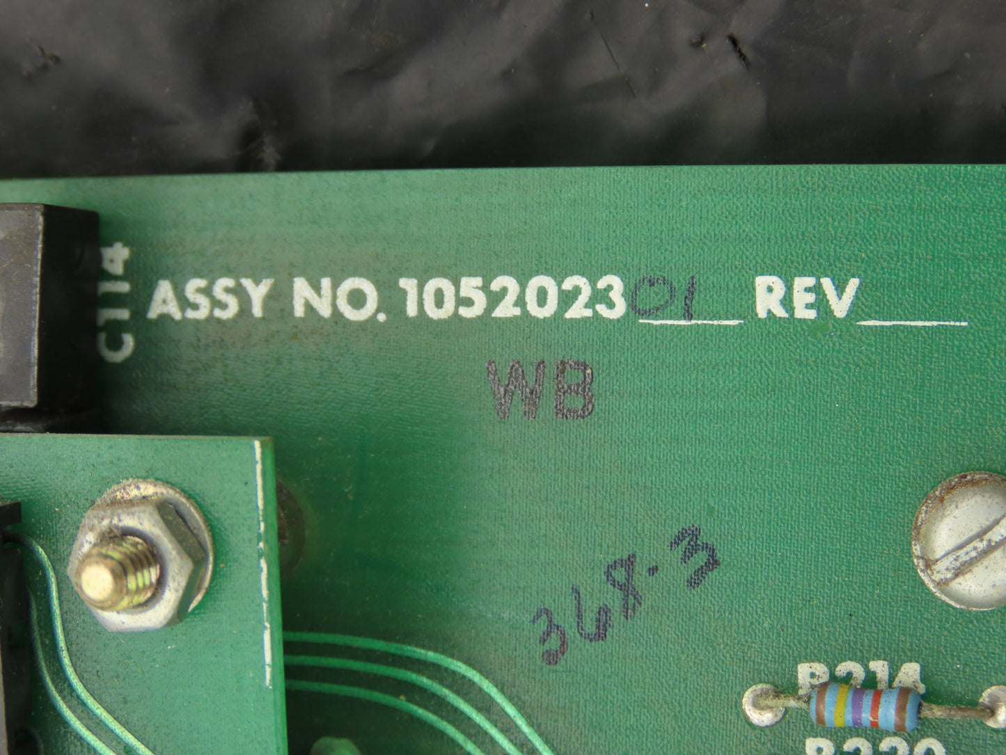 Fincor 105202301 105202001 Control Board Assembly Assy Circuit