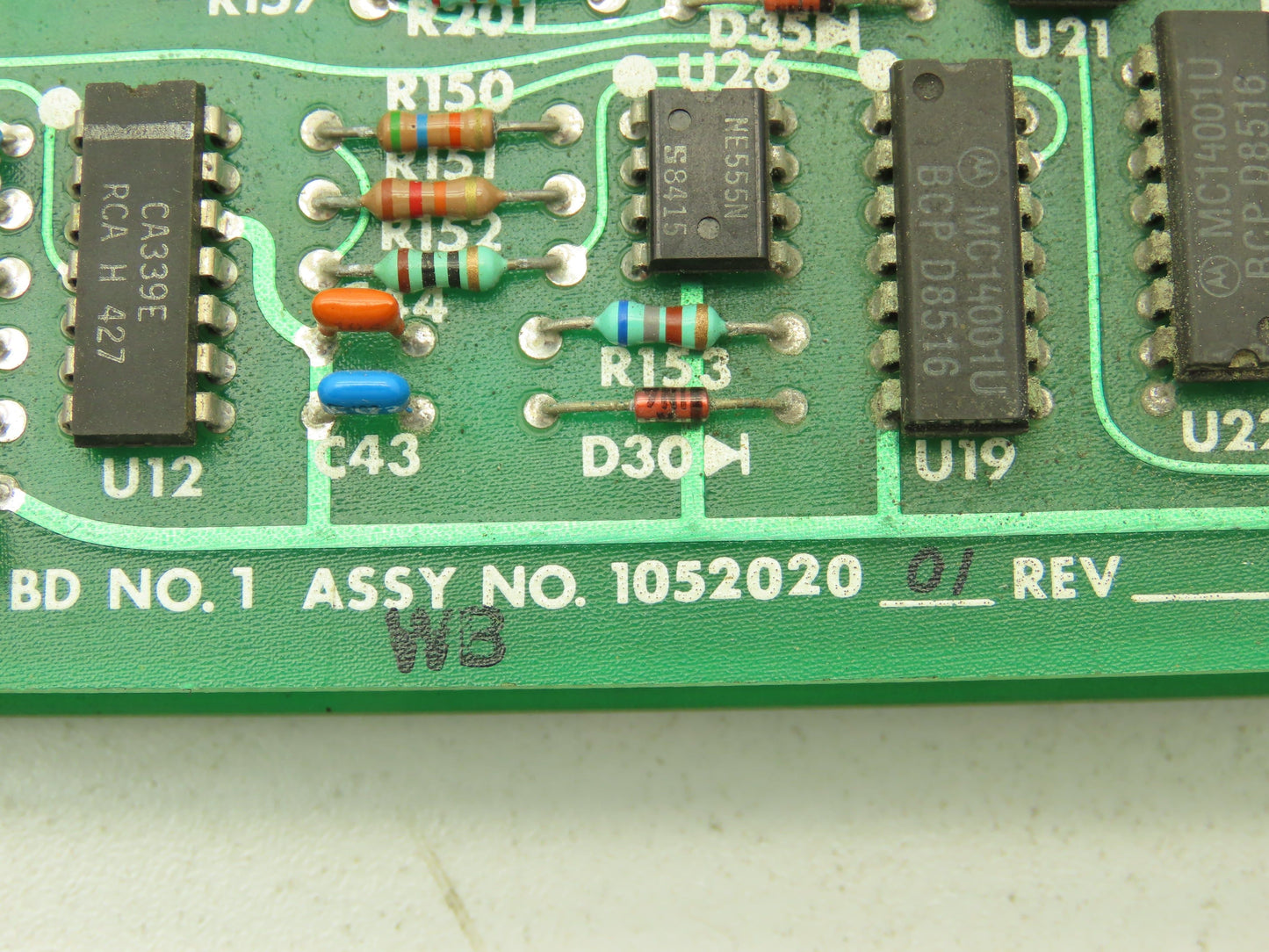 Fincor 105202301 105202001 Control Board Assembly Assy Circuit