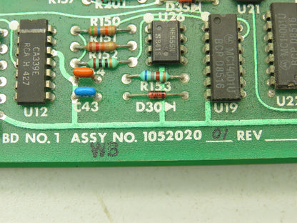 Fincor 105202301 105202001 Control Board Assembly Assy Circuit