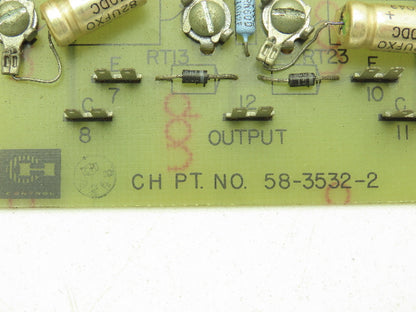 Cutler Hammer 58-3532 5835322 58-3532-2 Balance Circuit Board Control Panel