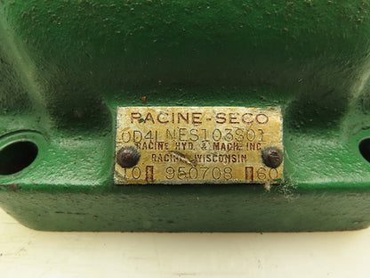 Racine 0D4-LNES-103S01 Hydraulic 2-Position Manual Lever Valve