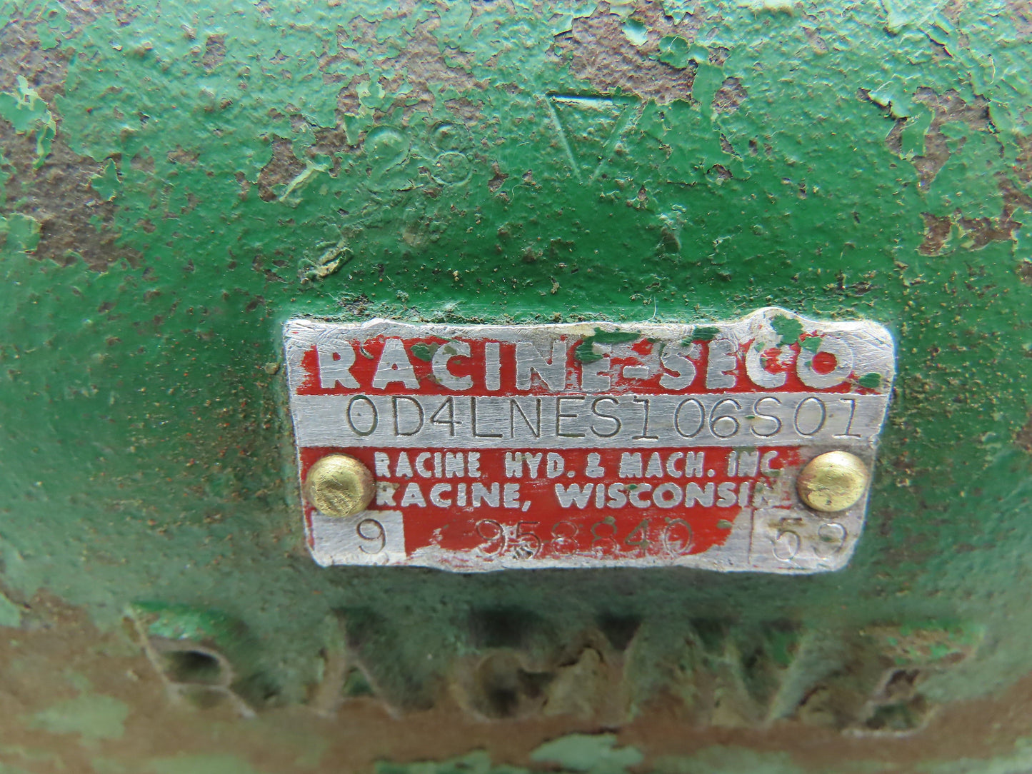 Racine 0D4-LNES-106S01 Hydraulic Pump