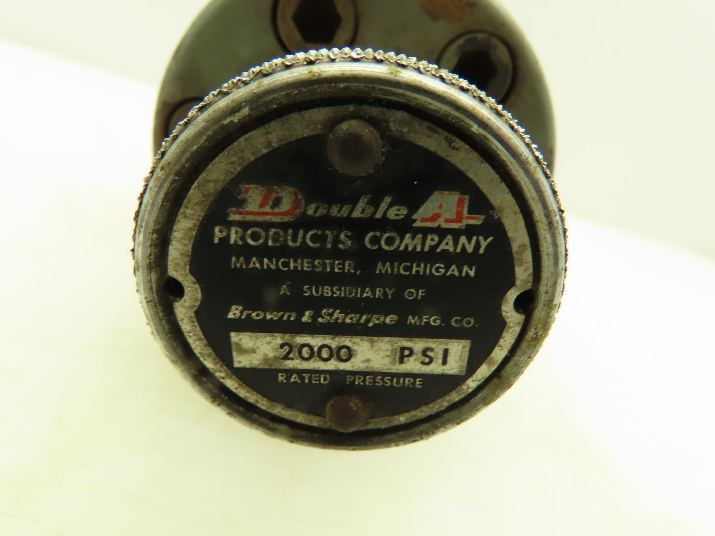 Double A YB-180 Hydraulic Manual Flow Control Valve 1" NPT 2000 PSI