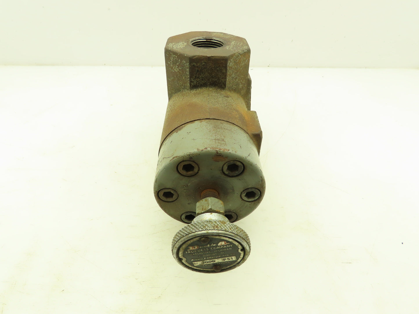 Double A YB-180 Hydraulic Manual Flow Control Valve 1" NPT 2000 PSI