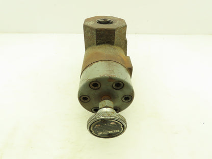 Double A YB-180 Hydraulic Manual Flow Control Valve 1" NPT 2000 PSI