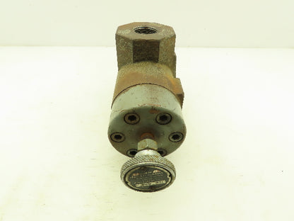 Double A YB-180 Hydraulic Manual Flow Control Valve 1" NPT 2000 PSI