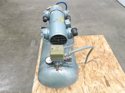 Gast Dry Sprinkler System Oilless Air Compressor 3Ph 1.5Hp 230/460v 50psi 40 Gal