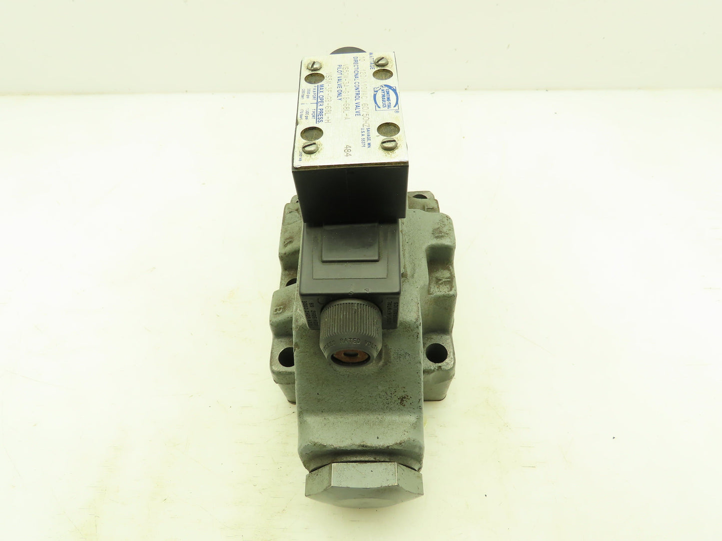 Continental VS50M-3A Hydraulic Directional Control Solenoid Valve 120V