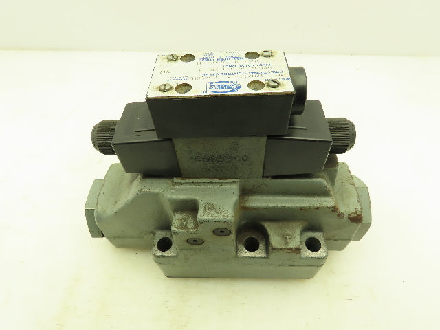 Continental VS50M-3A Hydraulic Directional Control Solenoid Valve 120V