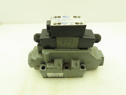 Continental VS50M-3A Hydraulic Directional Control Solenoid Valve 120V