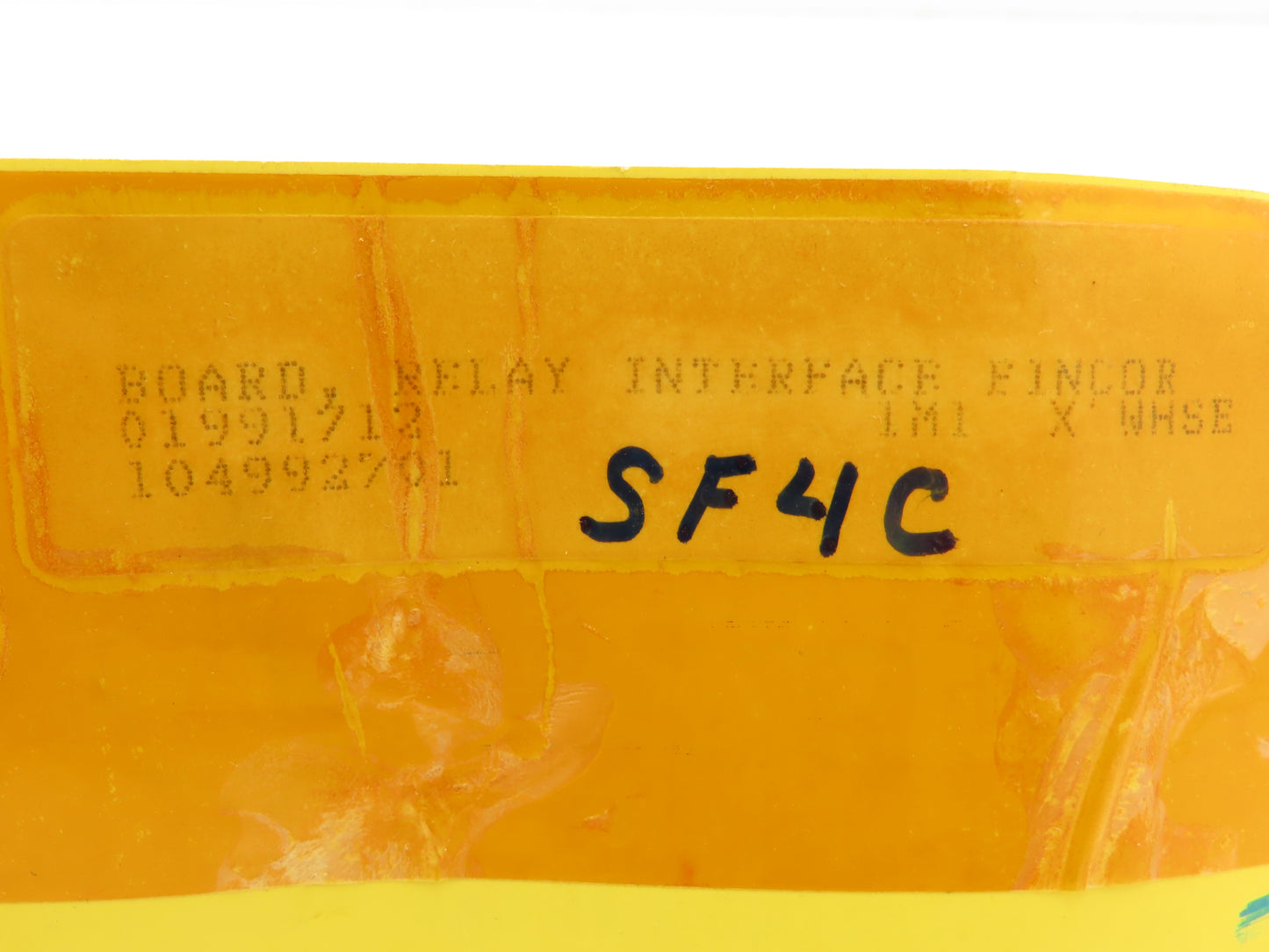 Fincor 104860701 Relay Interface Circuit Board