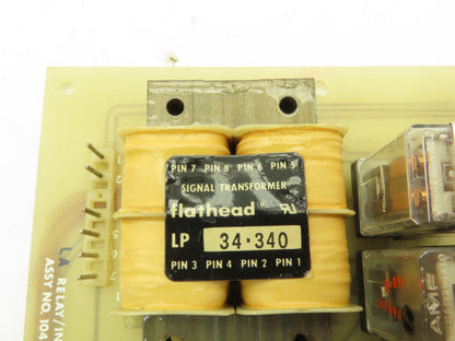 Fincor 104860701 Relay Interface Circuit Board