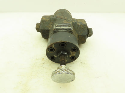 Double A YB-185 Hydraulic Manual Flow Control Valve 1-1/4" NPT