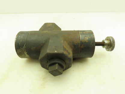 Double A YB-185 Hydraulic Manual Flow Control Valve 1-1/4" NPT