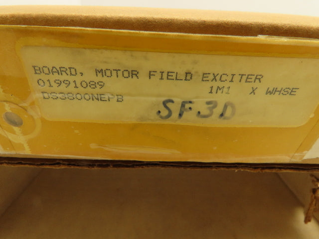 General Electric DS3800NEPB1B1B GE Drive Turbine Motor Field Exciter