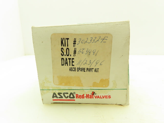 Asco 302332E Red-Hat Pneumatic Solenoid Valve Spare Part Repair Rebuild Kit
