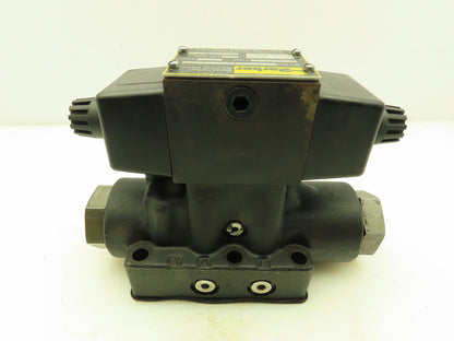 Parker D63W8C1Y Hydraulic Directional Control Solenoid Valve 120V 3000 PSI