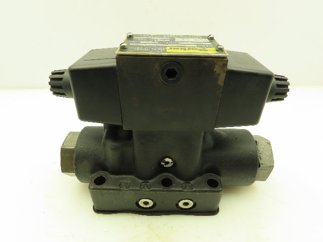 Parker D63W8C1Y Hydraulic Directional Control Solenoid Valve 120V 3000 PSI