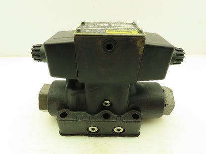 Parker D63W8C1Y Hydraulic Directional Control Solenoid Valve 120V 3000 PSI