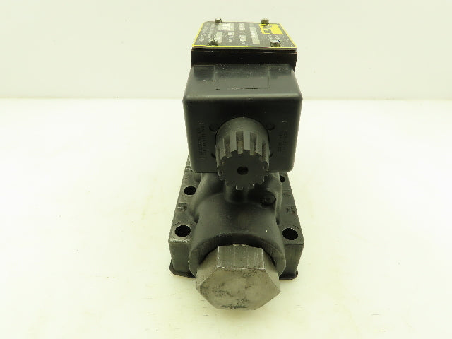 Parker D63W8C1Y Hydraulic Directional Control Solenoid Valve 120V 3000 PSI