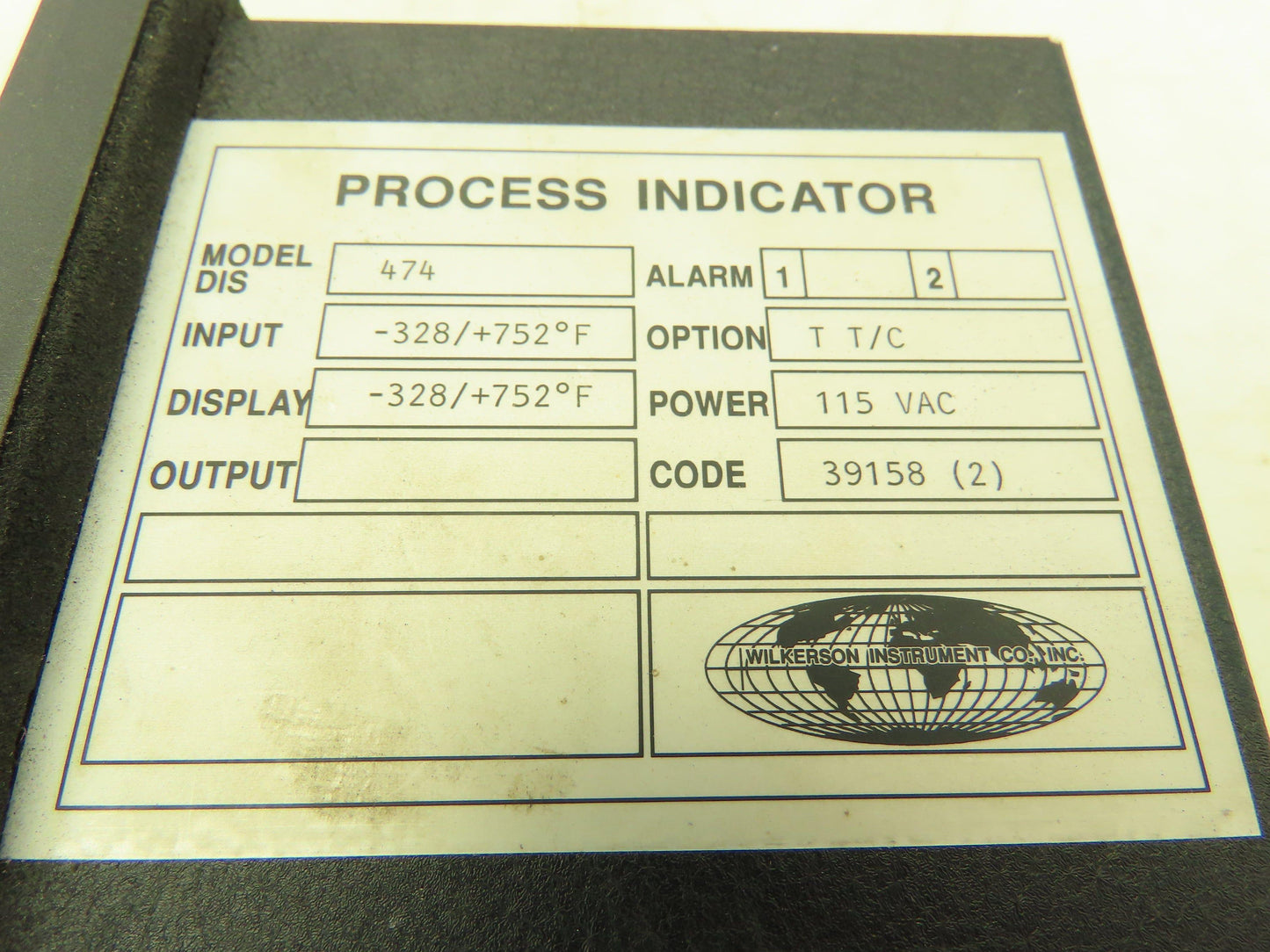 Wilkerson DIS-471  DC Input Process Indicator 115V  LOT OF 4