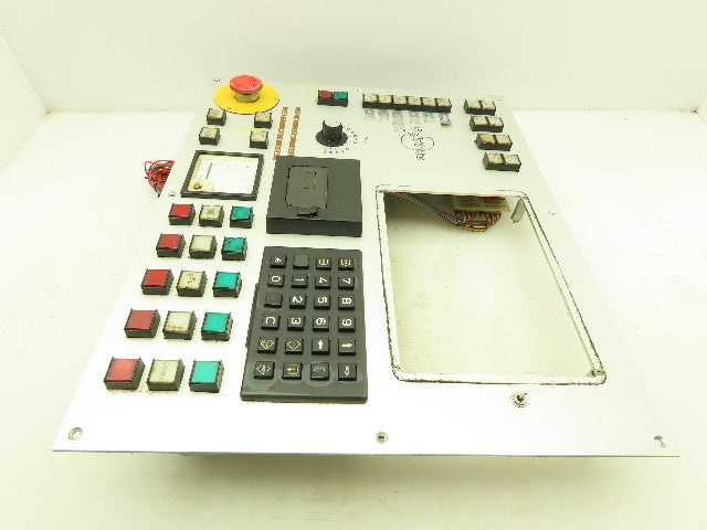 Schutte Metal Machine Operator Station Control Key Pad Rafi Pushbutton 3 Axis