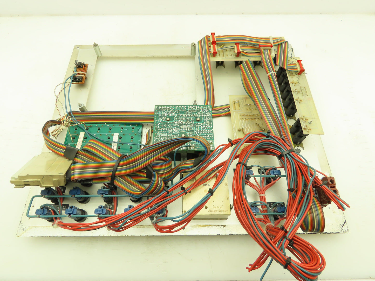 Schutte Metal Machine Operator Station Control Key Pad Rafi Pushbutton 3 Axis