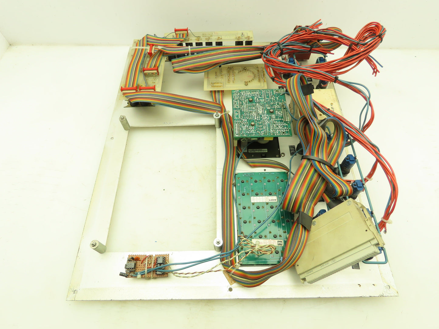 Schutte Metal Machine Operator Station Control Key Pad Rafi Pushbutton 3 Axis