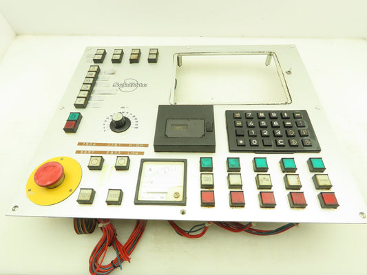 Schutte Metal Machine Operator Station Control Key Pad Rafi Pushbutton 3 Axis