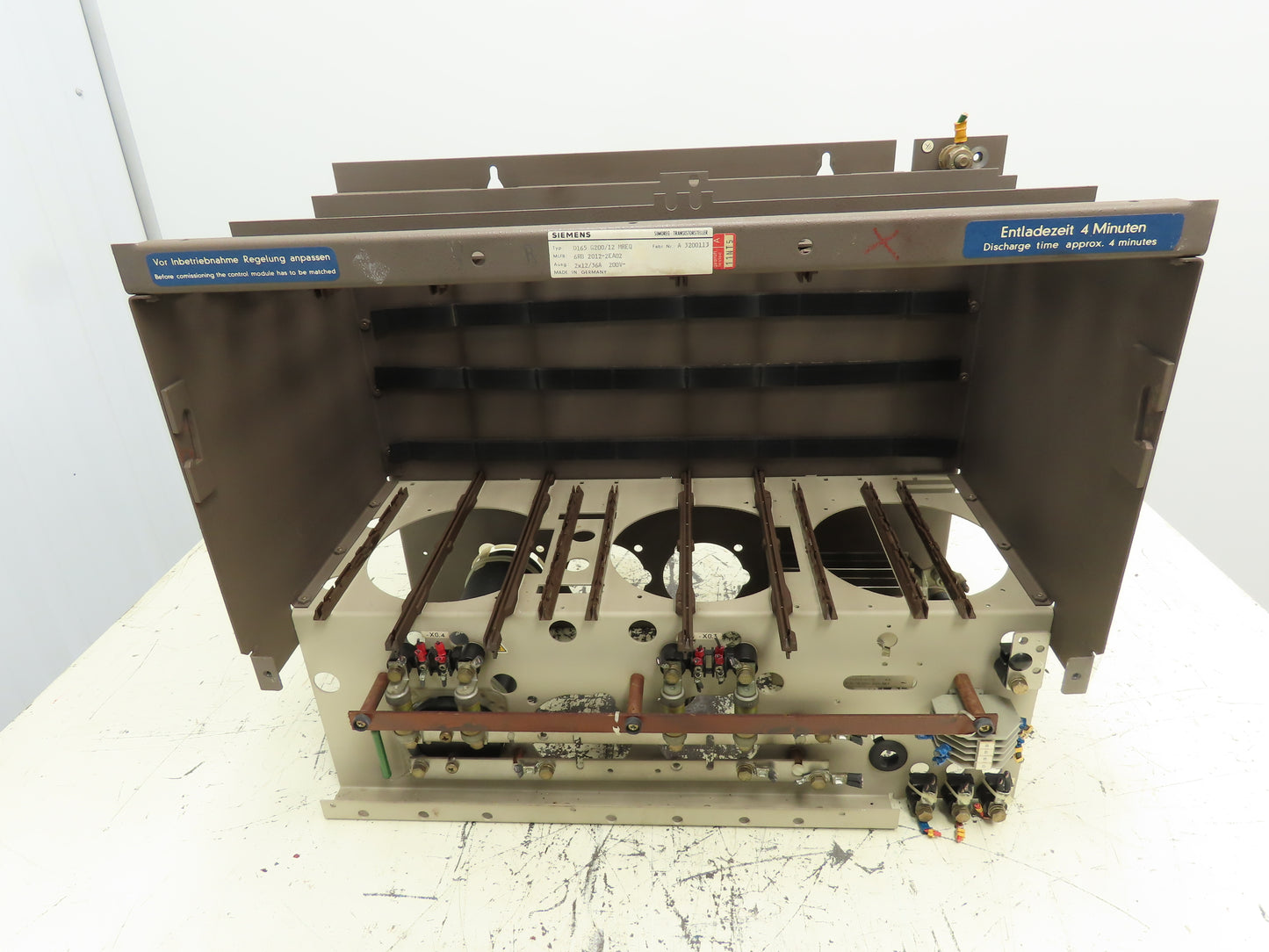 Siemens D165 G200/12 MREQ Drive Transistor Transistorsteller Chassis PLC