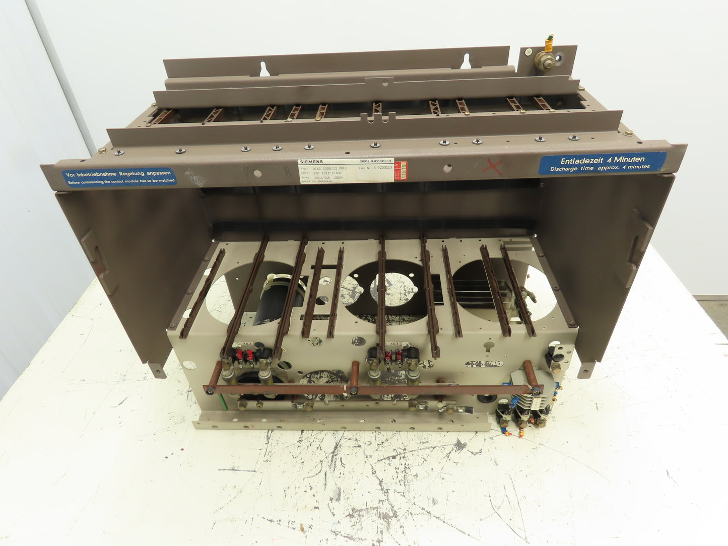 Siemens D165 G200/12 MREQ Drive Transistor Transistorsteller Chassis PLC