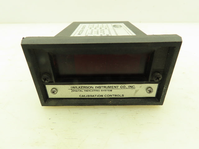 Wilkerson 871  DC Input Process Indicator 0/10VDC 3.5 Digit LED Display LOT OF 2
