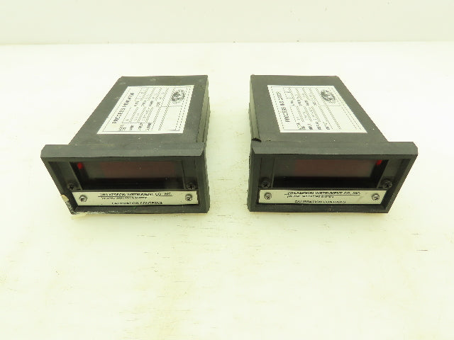Wilkerson 871  DC Input Process Indicator 0/10VDC 3.5 Digit LED Display LOT OF 2