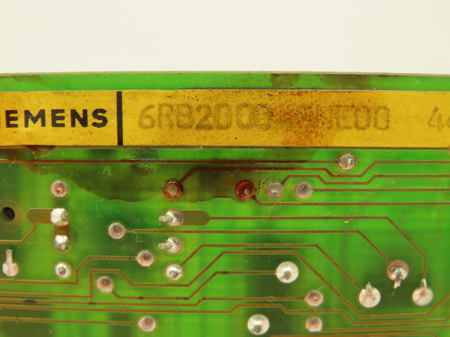 Siemens 6RB2000-0NE00 E F G Circuit Board Achtung EGB Control Module