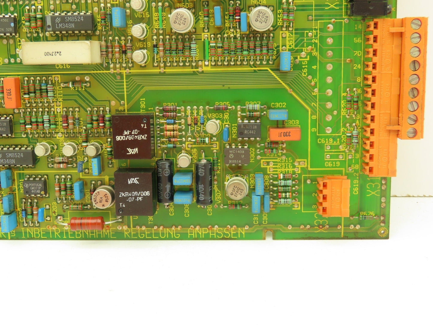 Siemens 6RB2000-0NE00 E F G Circuit Board Achtung EGB Control Module