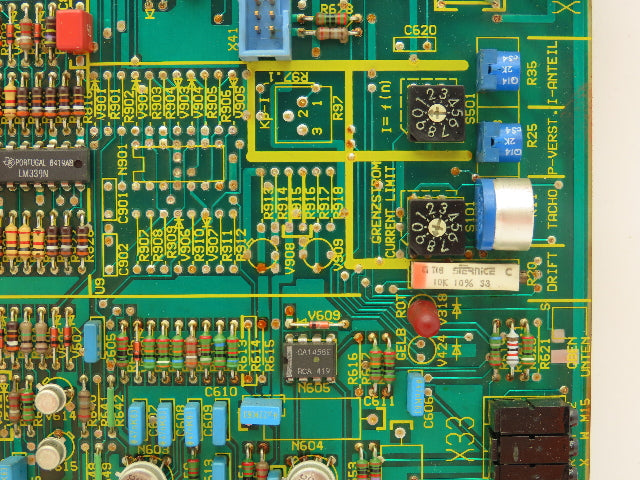 Siemen 6RB2000-0NE00 Ind D Circuit Board Achtung EGB Control Module