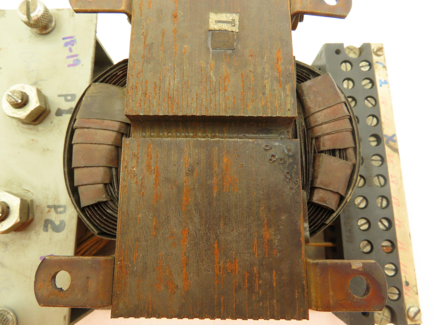 Taylor Winfield U-27639 Resistance Welding Control Transformer Fuse Relay Panel