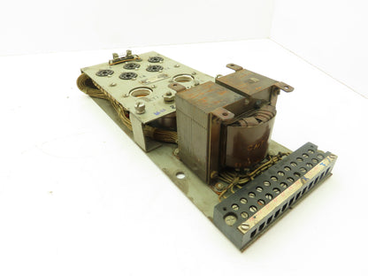 Taylor Winfield U-27639 Resistance Welding Control Transformer Fuse Relay Panel