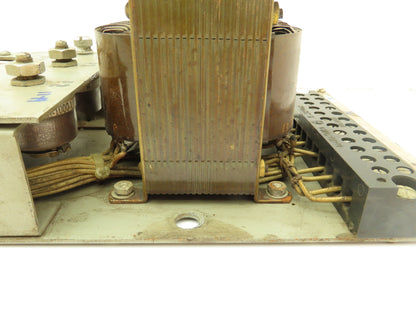 Taylor Winfield U-27639 Resistance Welding Control Transformer Fuse Relay Panel
