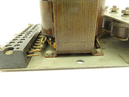 Taylor Winfield U-27639 Resistance Welding Control Transformer Fuse Relay Panel