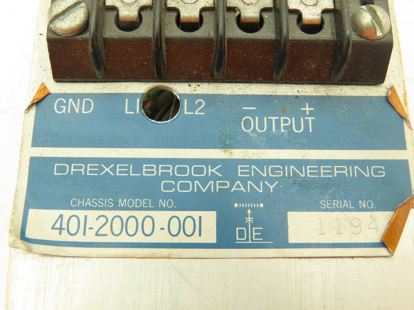 Drexelbrook 401-2000-001 Ametek Control Module