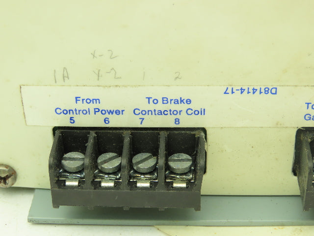 Nordic D18510005QB Brake Control Board 230/460V 1/3 Phase Furnas