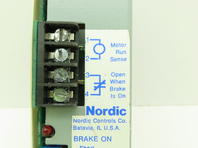 Nordic D18510005QB Brake Control Board 230/460V 1/3 Phase Furnas