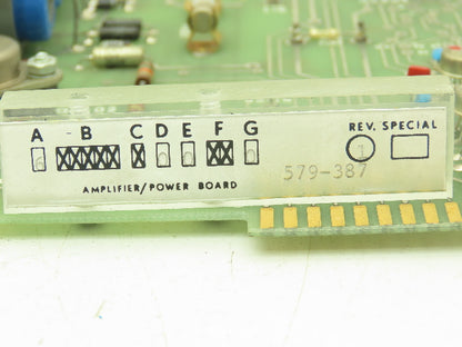 Ircon 50095-3 Amplifier Power Circuit Board 579-387
