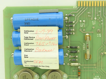 Ircon 50095-3 Amplifier Power Circuit Board 579-387