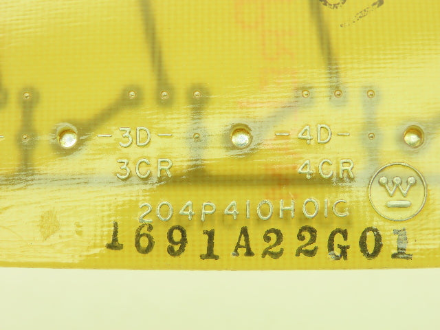 Westinghouse 204P410H01C HGSM 5102 Relay Control Board Circuit Card 1691A22G01