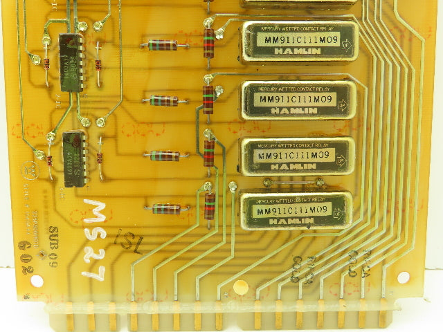 Westinghouse 1640A44 225P506H01D Relay Control Circuit Board