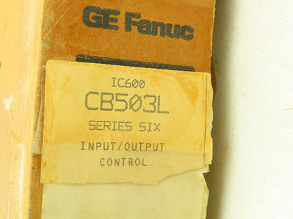 General Electric CB503L 44A297034-G03 GE Fanuc I/O Control Module