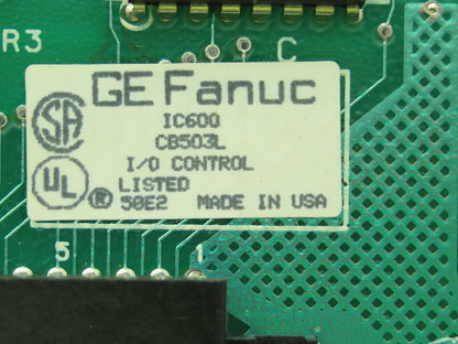 General Electric CB503L 44A297034-G03 GE Fanuc I/O Control Module
